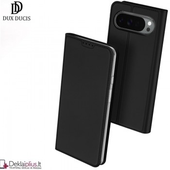 Dux Ducis Skin Pro dirbtinės odos dėklas - juodas (Google Pixel 11 Pro Xl)